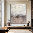 Textured Misty Elegance | Grey Beige