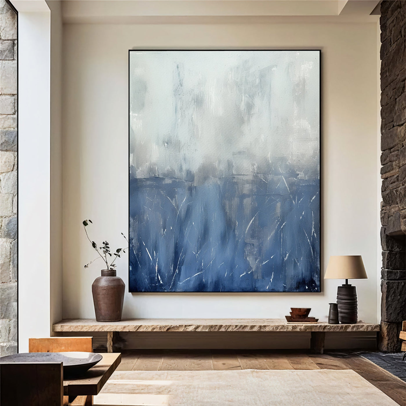 Textured Blue Nuance | Mist Hues