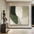 Green Abstract Wall Art  #AT074