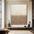 Textured Gold Elegance | Beige Accents