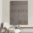 Textured Linear Elegance | Neutral Blend