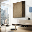 Textured Minimal Curve | Earth Tone