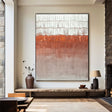 Textured Gradient Elegance | Rust Hues
