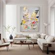 Textured Gilded Opulence | Vibrant Swirls