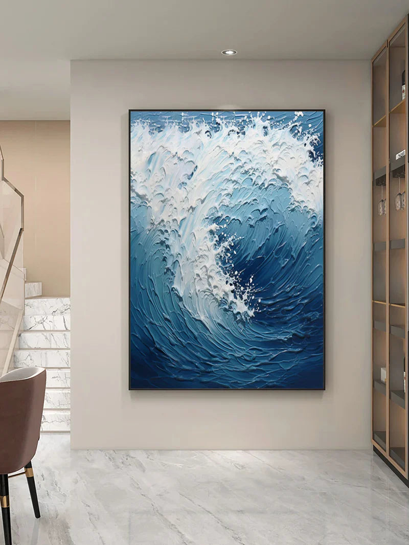 Ocean & Sky Textured Wall Art # MO048