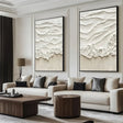 Ocean & Sky Textured Wall Art Set of 2 #MO029