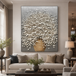 Textured Floral Opulence | Polished Elegance