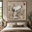 Textured Snoopy Whimsy | Crown Sketch