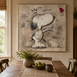 Textured Snoopy Whimsy | Crown Sketch