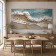 Textured Ocean Opulence | Blue Wave