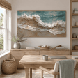 Textured Ocean Opulence | Blue Wave