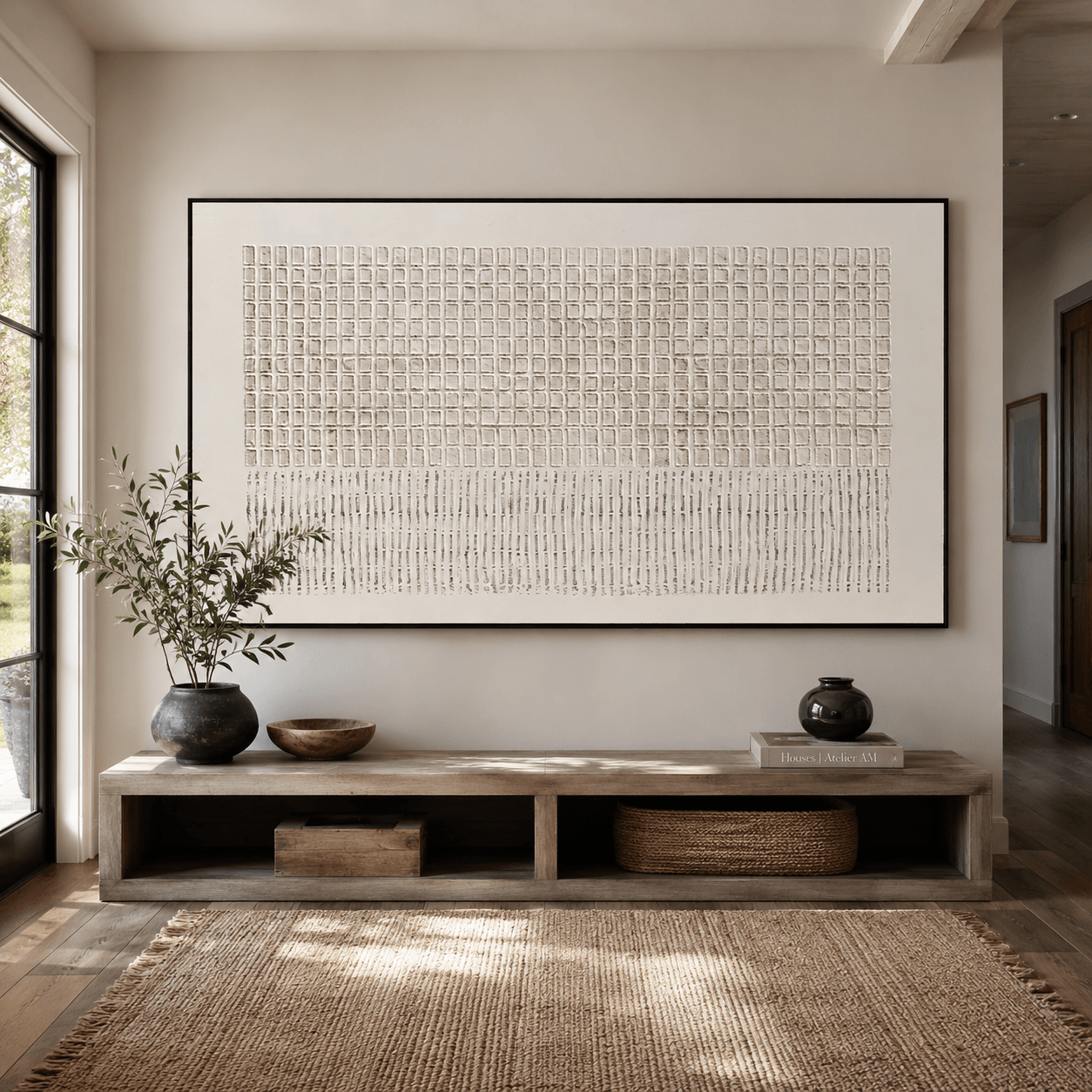 Textured Coastal Landscape | Elegant Tranquility