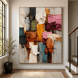 Textured Colorful Art | Vibrant Depth