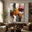 Textured Colorful Art | Vibrant Depth