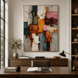 Textured Colorful Art | Vibrant Depth