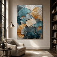 Textured Ginkgo Art | Nature-Inspired Depth