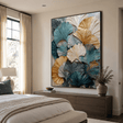 Textured Ginkgo Art | Nature-Inspired Depth