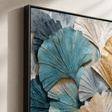 Textured Ginkgo Art | Nature-Inspired Depth