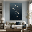 Bird Flock Art | Moody Elegant Vibe