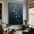 Bird Flock Art | Moody Elegant Vibe