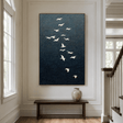 Bird Flock Art | Moody Elegant Vibe