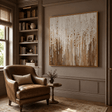 Textured Beaded Art | Elegant Allure