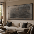 Textured Linear Composition | Elegant Tranquility