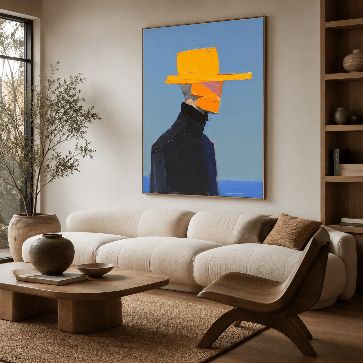 Bold Color Portrait Art | Modern Chic