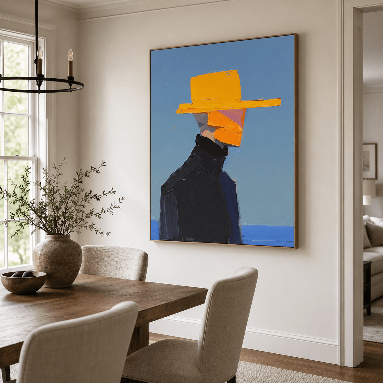 Bold Color Portrait Art | Modern Chic