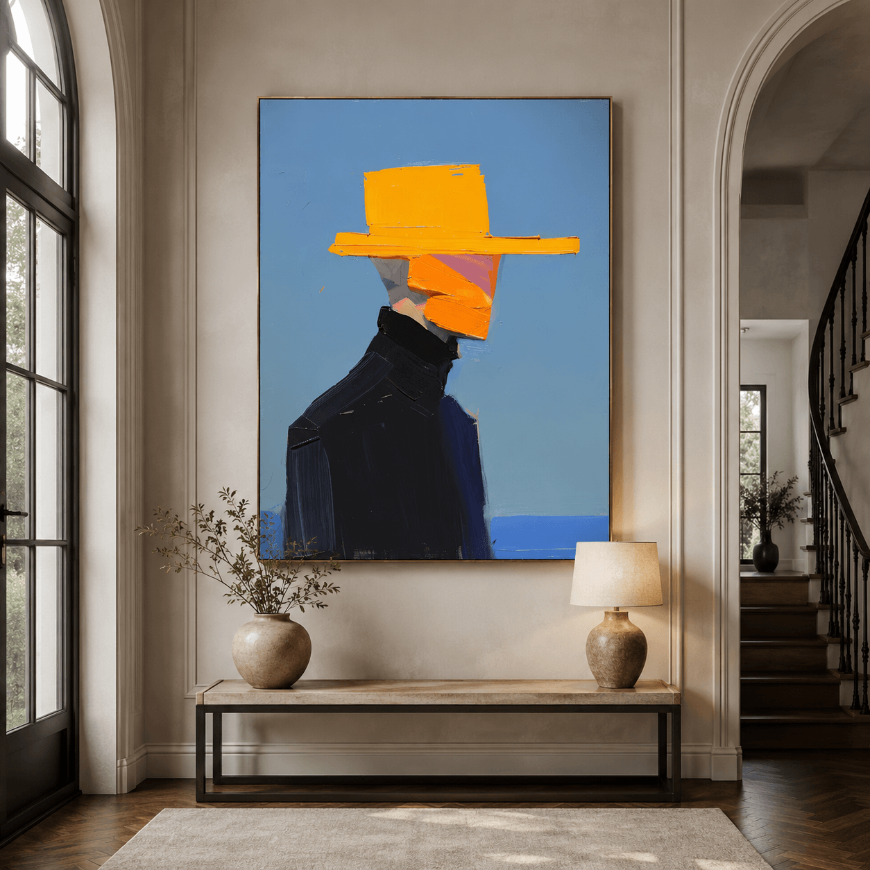 Bold Color Portrait Art | Modern Chic