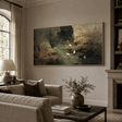 Textured Grotto Solitude | White Egrets