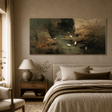 Textured Grotto Solitude | White Egrets