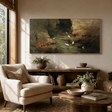 Textured Grotto Solitude | White Egrets
