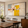Textured Colorful Geometry | Yellow White