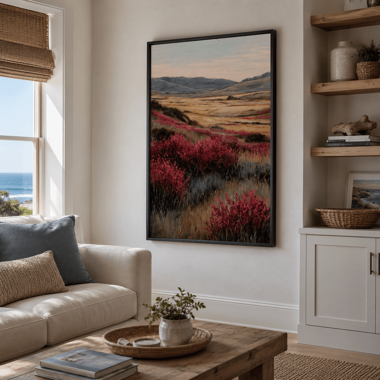 Textured Landscape Art | Vivid Depth