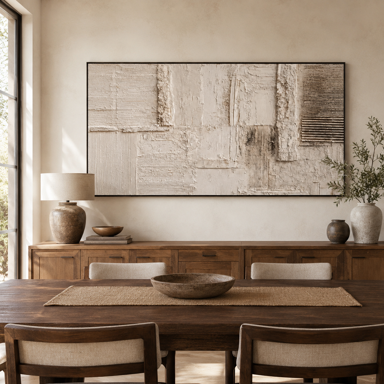 Warm-Tone Textured Art | Sophisticated Calm 2