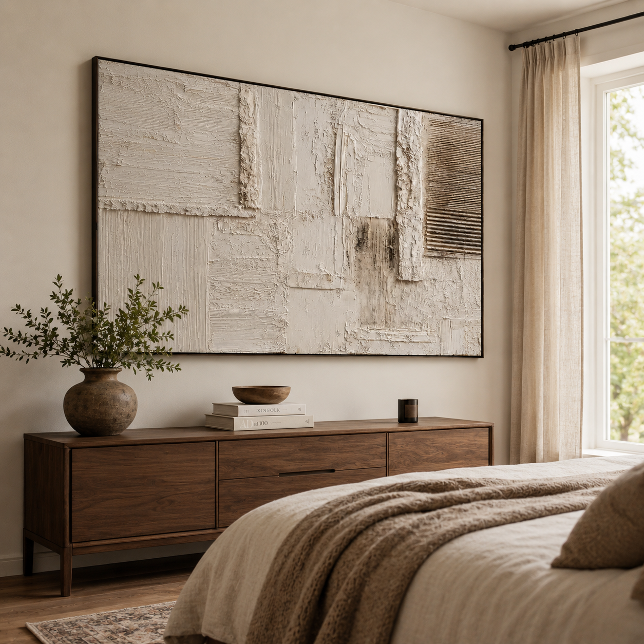 Warm-Tone Textured Art | Sophisticated Calm 2