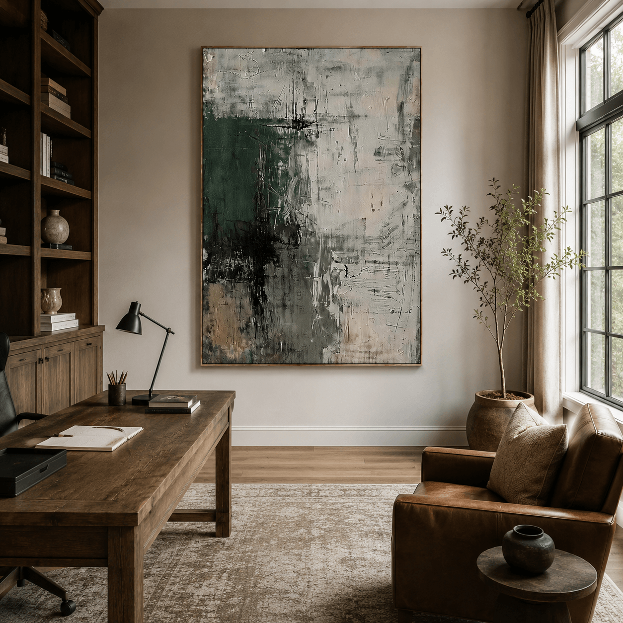 Textured Earthy Art | Subtle Sophistication