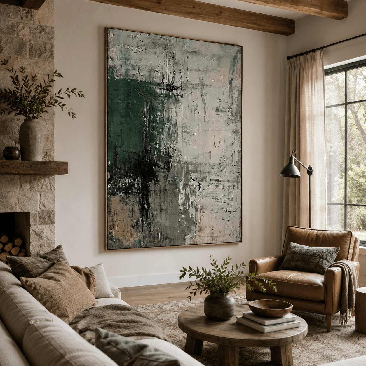 Textured Earthy Art | Subtle Sophistication
