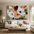 Impasto Petal Radiance | Garden Glow