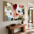 Impasto Petal Radiance | Garden Glow