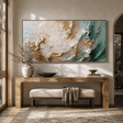 Textured Gilded Opulence | Emerald Glow