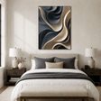 Textured Curve Luxury | Grey Beige