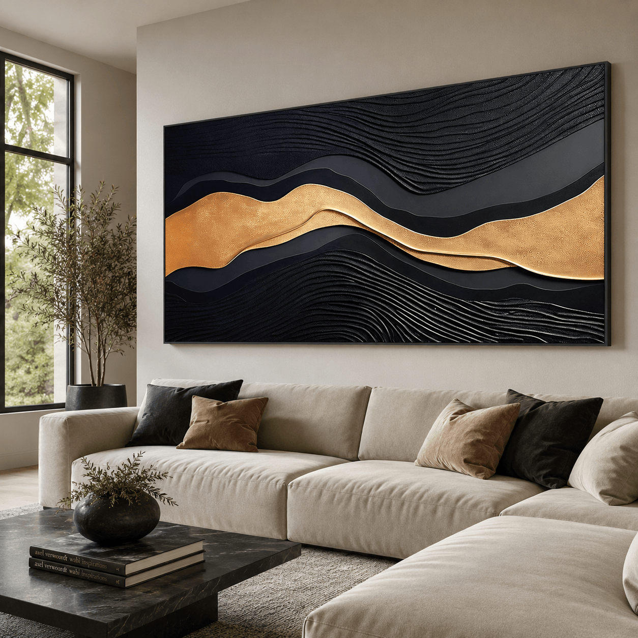 Textured Fluid Art | Luxurious Elegance