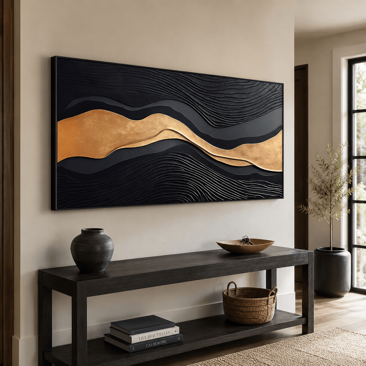 Textured Fluid Art | Luxurious Elegance