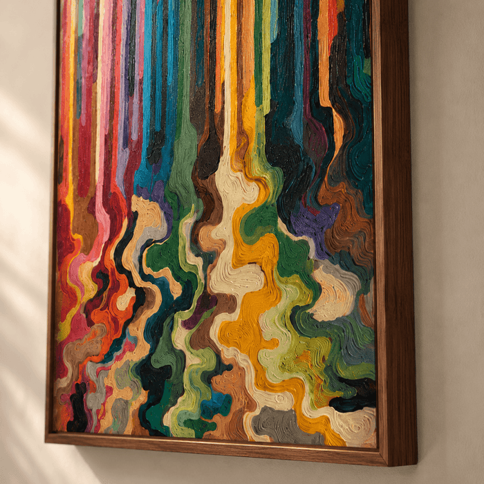 Colorful Flow Art | Vivid Depth