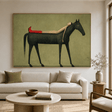 Textured Languid Equine | Scarlet Repose