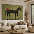 Textured Languid Equine | Scarlet Repose