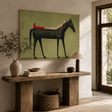 Textured Languid Equine | Scarlet Repose