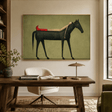 Textured Languid Equine | Scarlet Repose